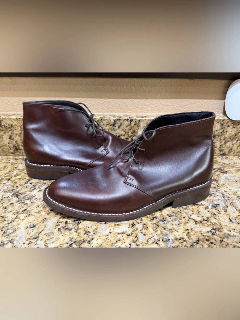 Thursday Boot Company Men's Scout Chukka Size 9.5 Brown Leather